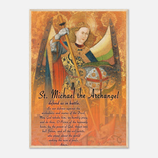 St. Michael the Archangel Prayer Framed Print - view 12