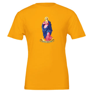 Blessed Virgin Mary Blue and Pink T-Shirt - view 5