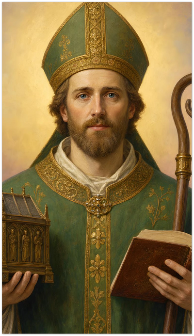 St. Burchard of Würzburg Holy Cards