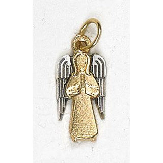 Bulk Two Tone Angel Silhouette Medals