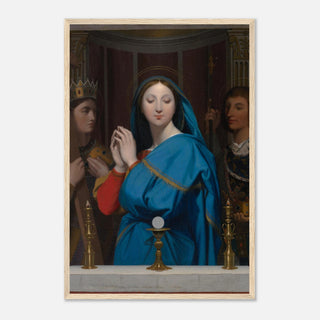 Our Lady of Sorrows Blue Framed Print - view 9