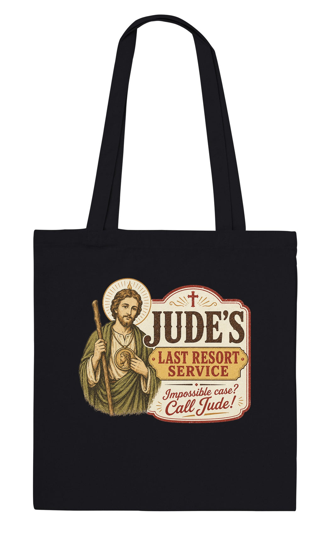 St. Jude's Last Resort Service Tote Bag – CatholicShop.com