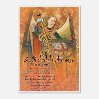 St. Michael the Archangel Prayer Framed Print - view 7