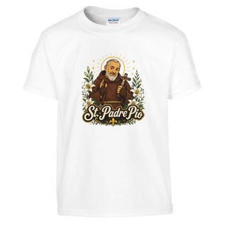 St. Padre Pio Kids T-Shirt