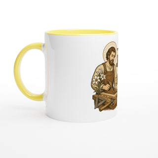 St. Joseph 'Joseph & Son Carpentry' 11 oz Mug - view 2
