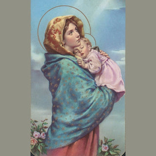 Madonna Of The Street Holy Card