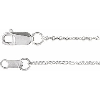 14K White Natural Turquoise Sideways Cross 6 1/2-7 1/2" Bracelet
