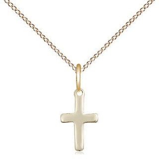 14kt Gold Cross Medal