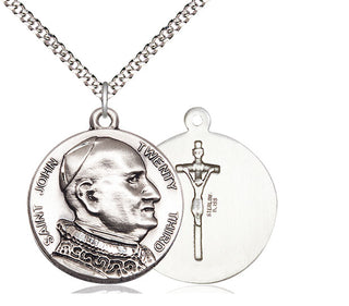 Pewter Saint John Xxiii Medal Catholic Jewelry
