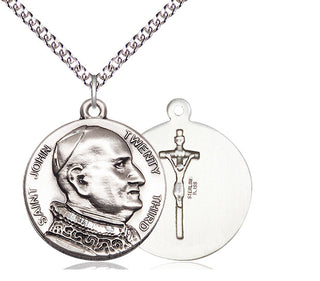 Sterling Silver Saint John Xxiii Medal Catholic Jewelry