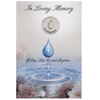 6-pack - In Loving Memory Card with Removable Token