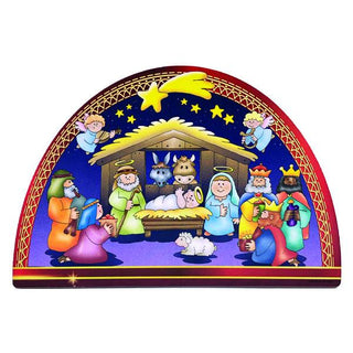 3-pack - Nativity Scene Blue Angels