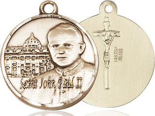 14kt Gold Filled Saint John Paul II Vatican Medal