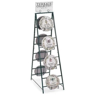 72-Inch Garden Stone Rack 2 Sided Holds 32 Pieces