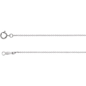 20-inch Polished - Sterling Silver