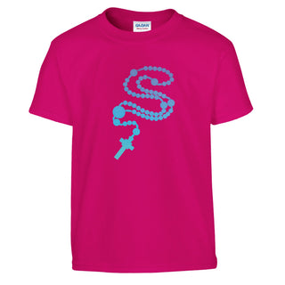 Gradient Rosary Kids T-Shirt