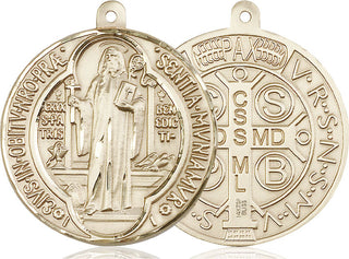14kt Gold Filled Saint Benedict Medal