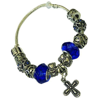 Blue Toggle Bracelet
