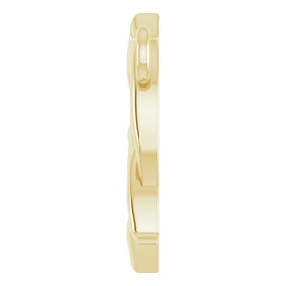 14K Yellow Celtic-Inspired Necklace Center 