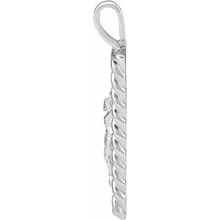 Platinum Crucifix Pendant