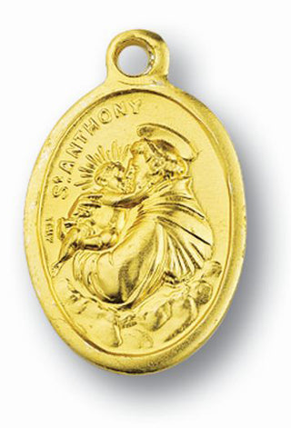 Gold St Anthony Medal 100-Pack