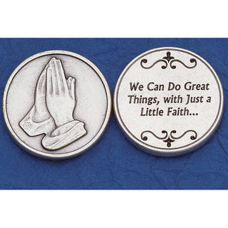 Bulk Italian Token - We Can Do... Praying Hands