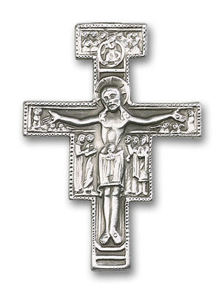 Silver Finish San Damiano Visor Clip