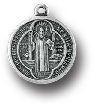 St Benedict Medal Round Sm Size 25-Pack