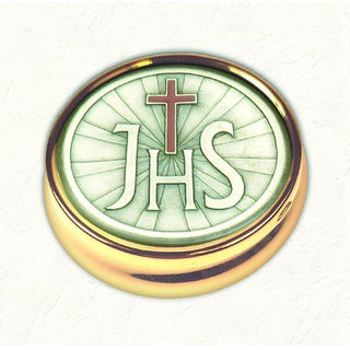 Silver-tone JHS Pyx with NO LINER