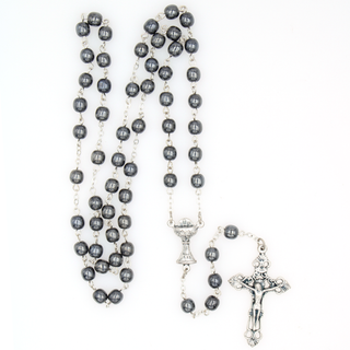 Hematite First Communion Rosaries