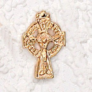 12-Pack - CELTIC CROSS LAPEL PIN CRUCIFIX