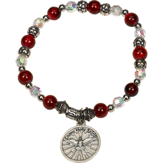 4-pack - Red Holy Spirit Stretch Bracelet