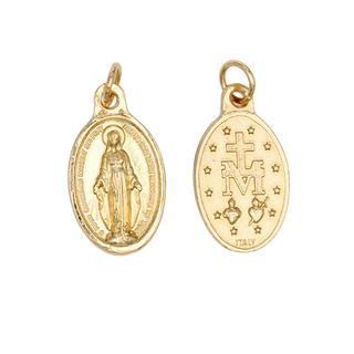 Bulk Gold Tone Double Sided Miraculous Medals - 3 Options