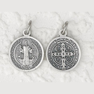 3/4" Round St Benedict Pendant