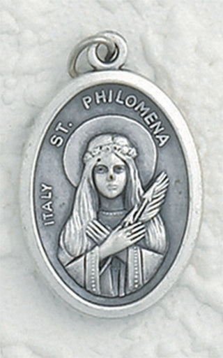 25-Pack - St Philoemena - Oxidized Pendant