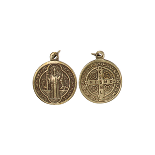 25-Pack - 1-inch St. Benedict [Medium] - Oxidized Pendant