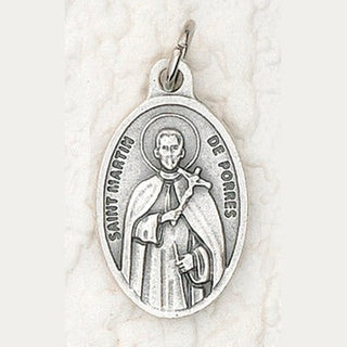 Oxidized Pendant-St Martin De Porres