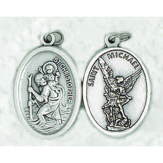 Bulk St. Christopher & St. Michael Metal