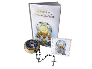First Holy Communion 4 piece Boy's Gift Set