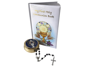 First Holy Communion 3 piece Boy's Gift Set