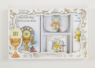 First Holy Communion 4 piece Girl's Gift Set