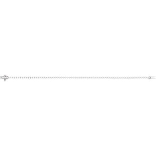14K White 2 CTW Natural Diamond 7 1/4" Line Bracelet