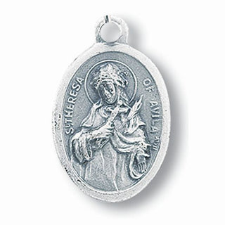 St. Teresa D'Avila Oxidized Med Spanish 25-Pack