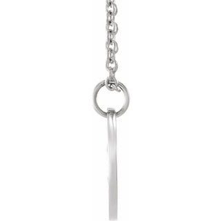Sterling Silver (Ichthus) Fish 16-18" Necklace