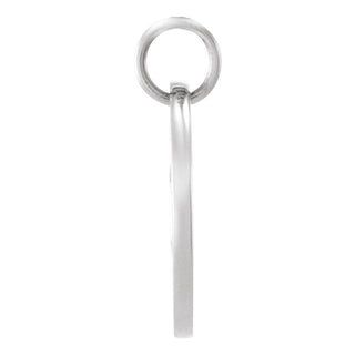 Platinum (Ichthus) Fish Pendant