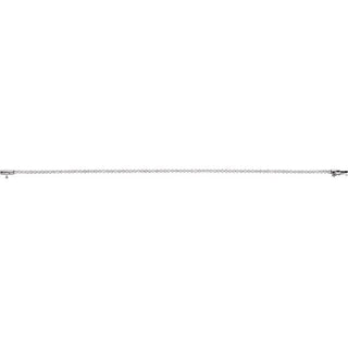 14K White 1 5/8 CTW Lab-Grown Diamond Lightweight Line 7" Bracelet