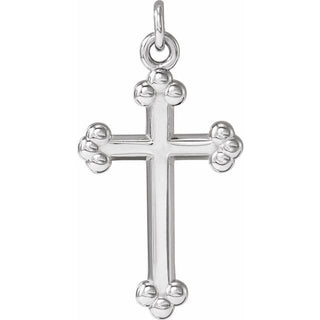 Platinum Cross Pendant