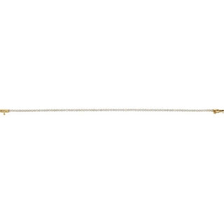 14K Yellow 1 5/8 CTW Natural Diamond Lightweight Line 7" Bracelet