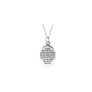 Sterling Silver Tragic Event 18" Necklace