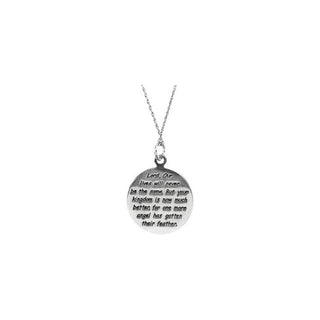 Sterling Silver Loss of a Child 18" Necklace 